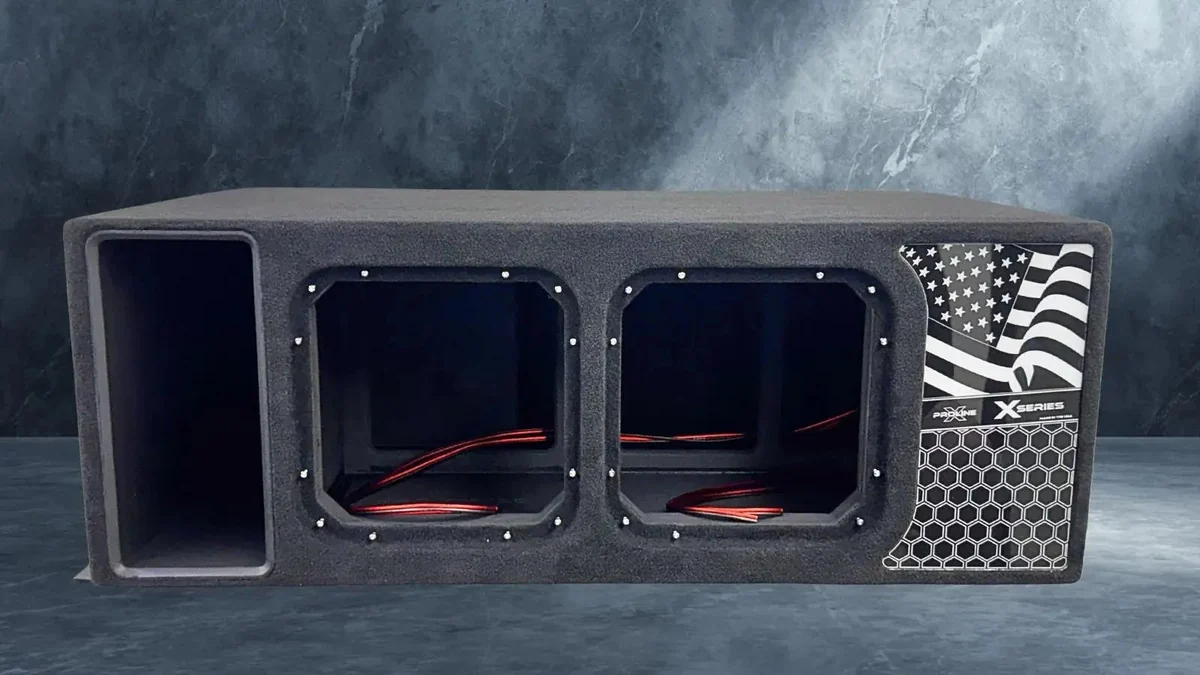 Proline X Professional Series enclosure for dual Kicker Solo X 12