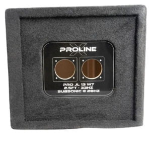 JL Audio 13w7 Dual Terminals
